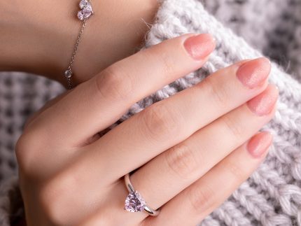 دستنبد طلا مدل قلب