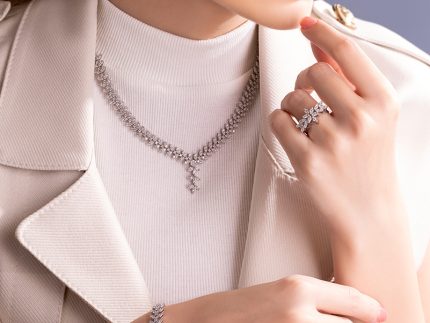 سرویس طلا عروس مدل مارکیز سفید