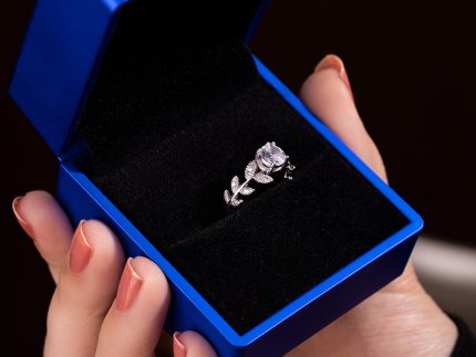 حلقه نامزدی مدل رکاب شاخه