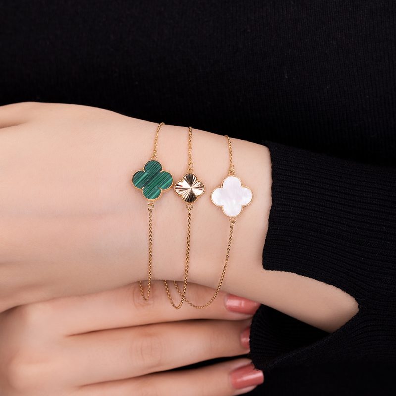 دستبند طلا ونکلیف ظریف