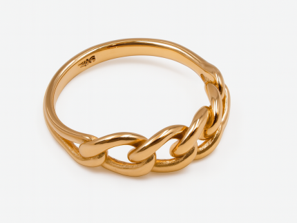 انگشتر طلا مدل کارتیه