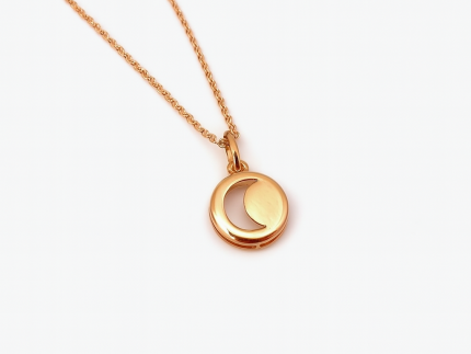 گردنبند طلا مدل ماه