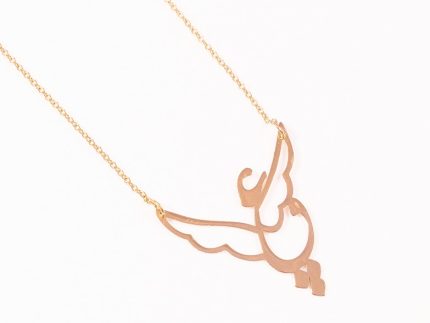 گردنبند طلا مدل عشق