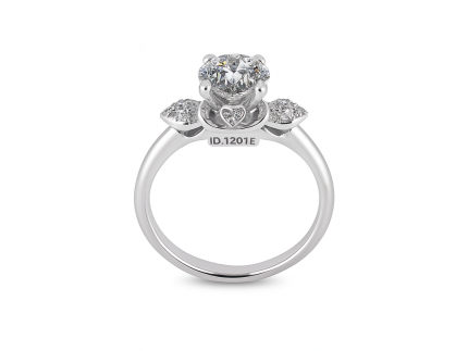 انگشتر طلا مدل قو