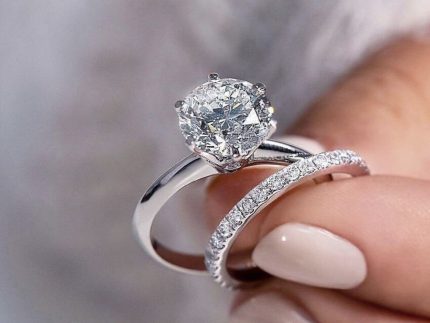 حلقه طلا سولیتر