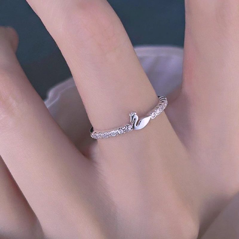 انگشتر طلا قو