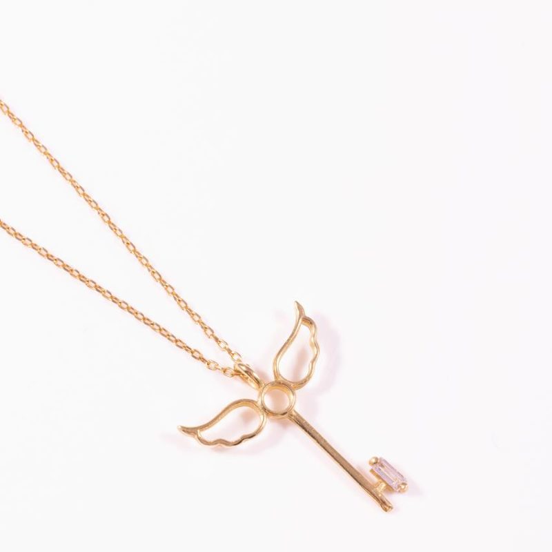 گردنبند طلا مدل کلید