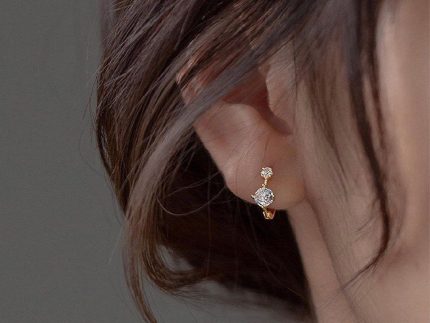 گوشواره طلا حلقه ای