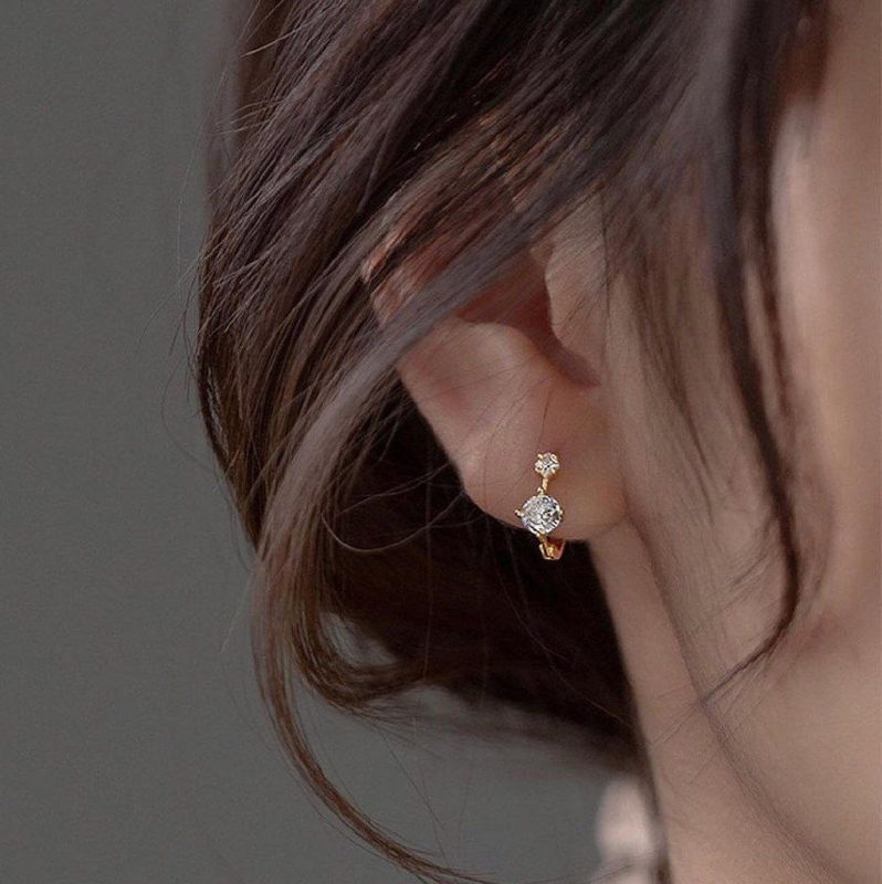 گوشواره طلا حلقه ای