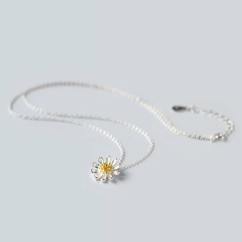 گردنبند طلا بابونه