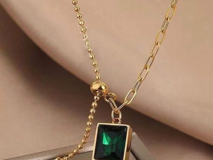 گردنبند طلا مدل آسانسوری