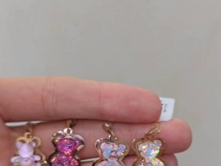 پلاک طلا تدی سواروسکی