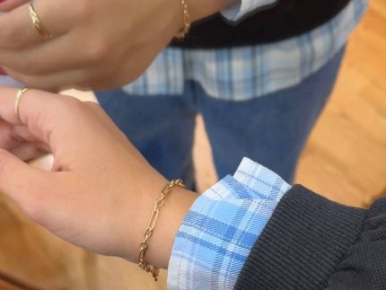 دستبند طلا هرمس