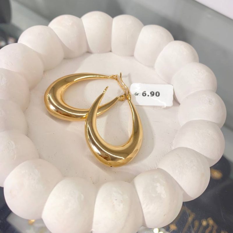 گوشواره طلا حلقه ای