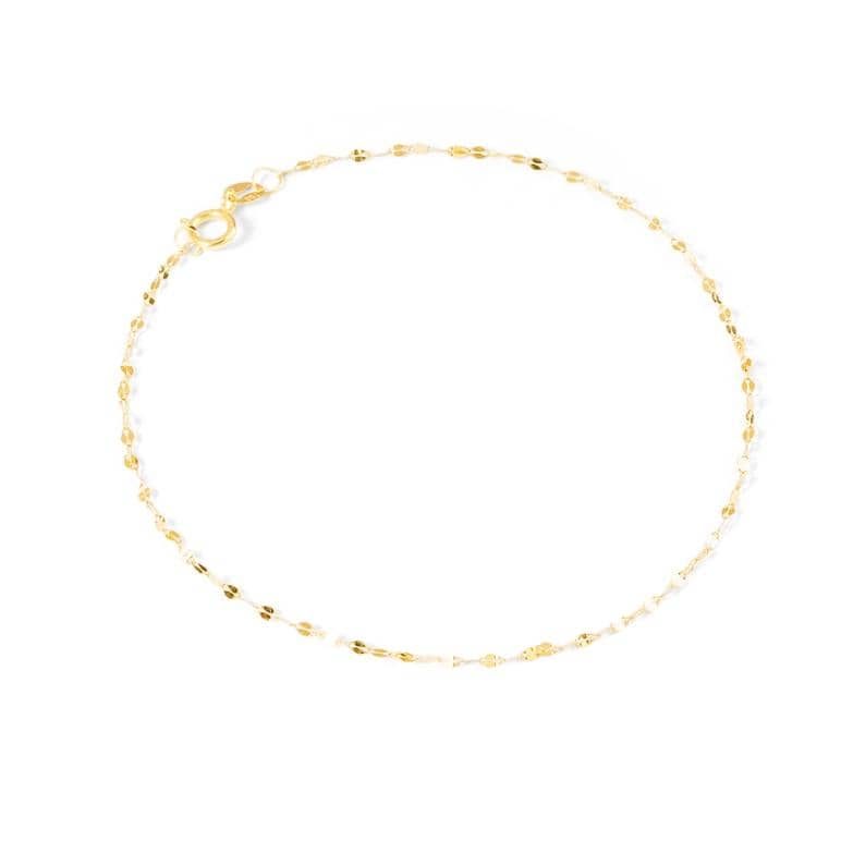 دستبند طلا مدل پولکی