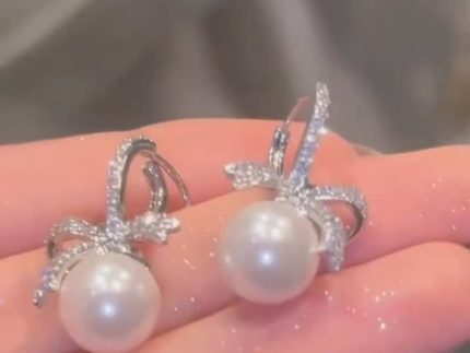 گوشواره طلا پاپیون