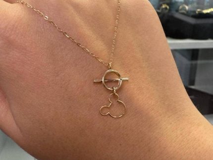 گردنبند طلا متصل