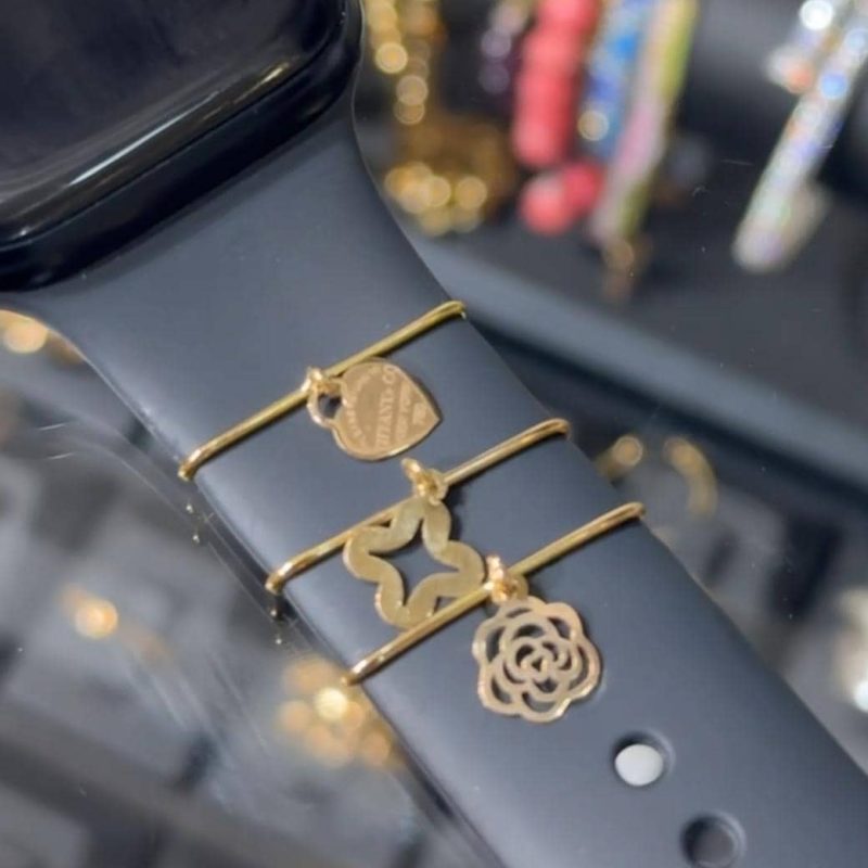 آویز طلا اپل واچ