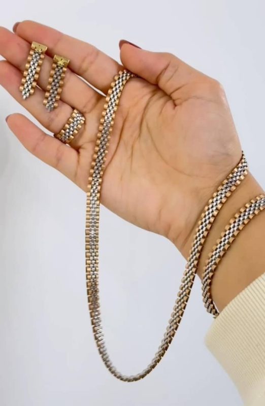 نیم ست طلا رولکس