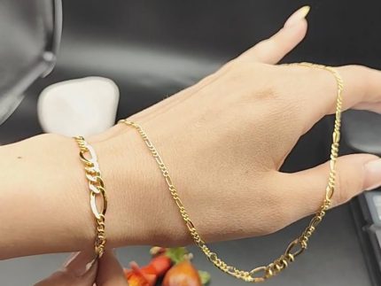 نیم ست طلا کونیک