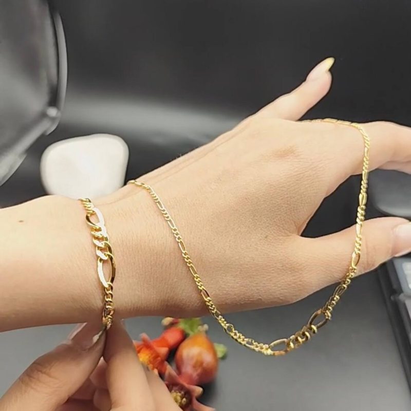 نیم ست طلا کونیک