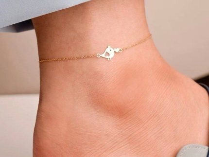 پابند طلا طرح جوجه