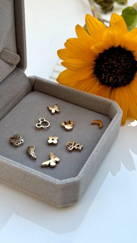 آویز طلا مدل کیتی