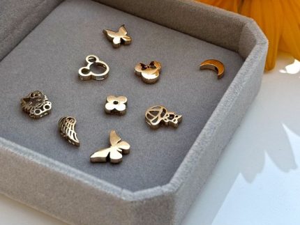 آویز طلا مدل کیتی