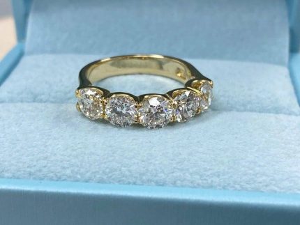 انگشتر طلا 5 تخمه