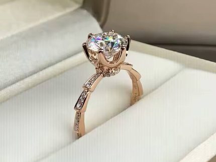 انگشتر طلا مدل بولگاری