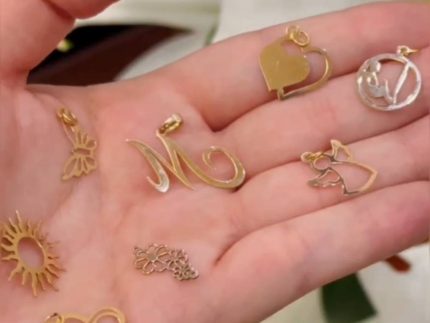 پلاک طلا لیزری خورشید