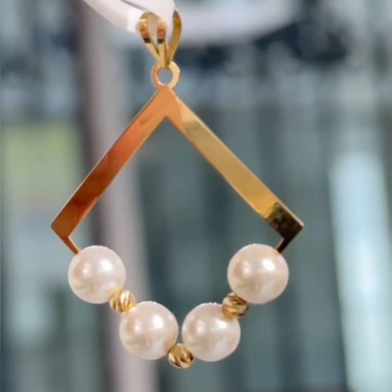 آویز طلا مروارید