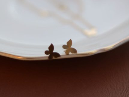 گوشواره طلا پروانه