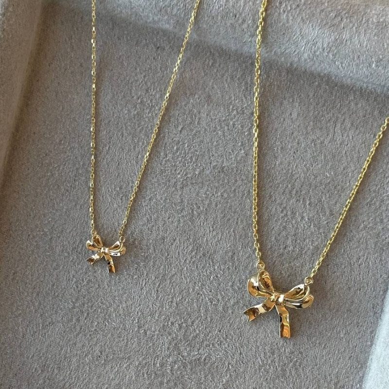 گردنبند طلا پاپیون