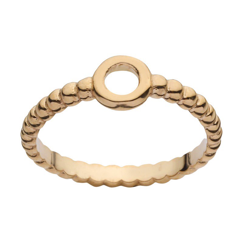 انگشتر طلا گوارسه دایره