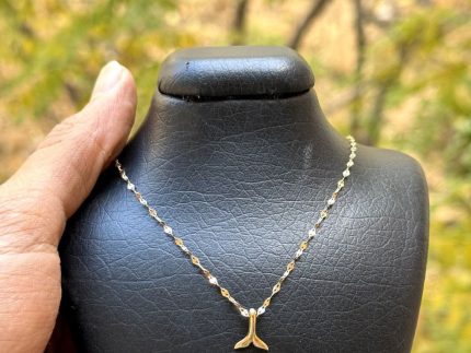 آویز طلا دم وال