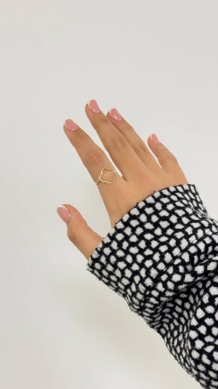 انگشتر طلا مینیمال ونکلیف