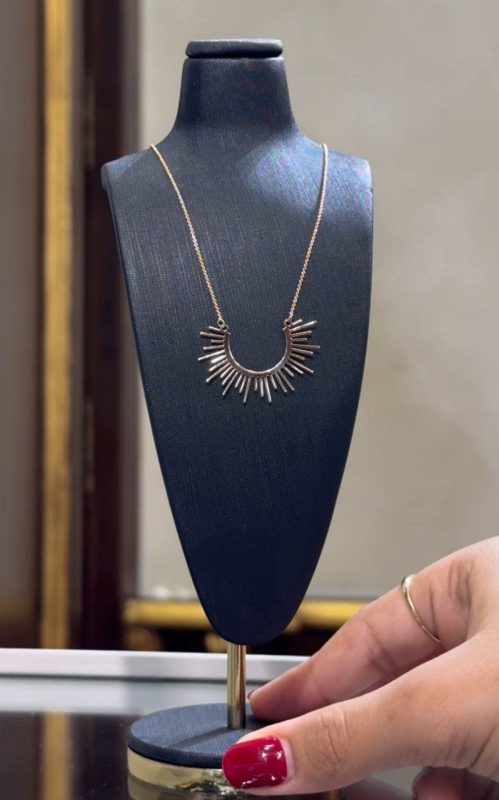 گردنبند طلا خورشید