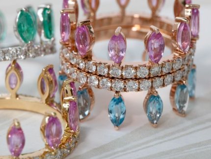 انگشتر طلا چرخ و فلک باگت