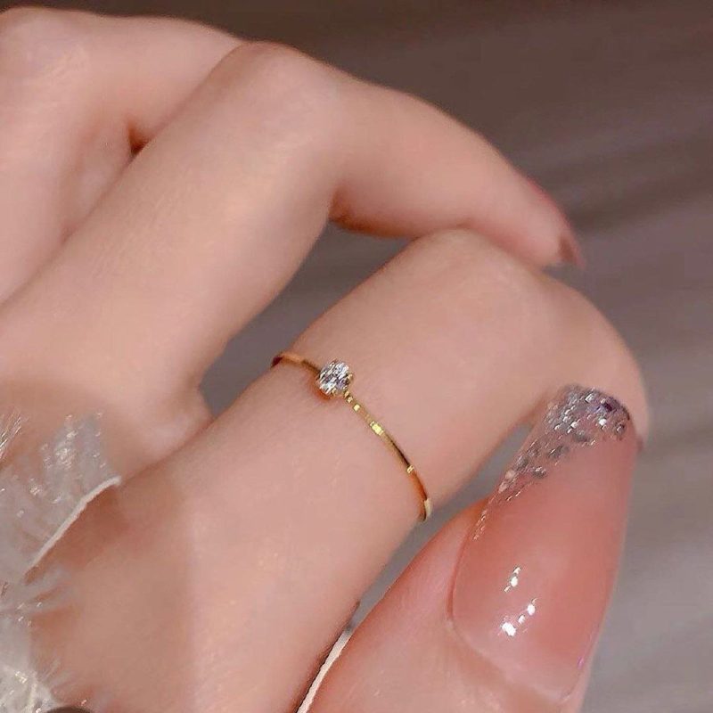 انگشر طلا تک تخمه