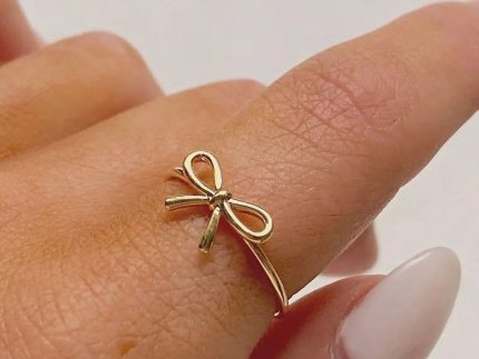 انگشتر طلا پاپیون