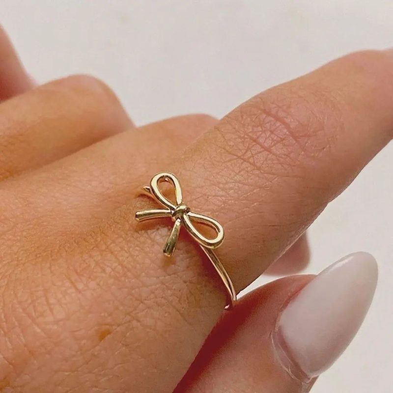 انگشتر طلا پاپیون