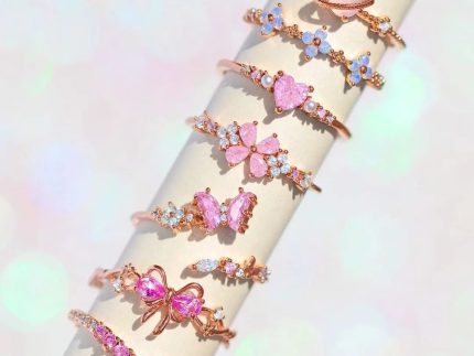 انگشتر طلا پروانه