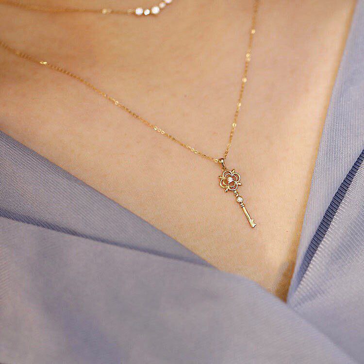 گردنبند طلا کلید