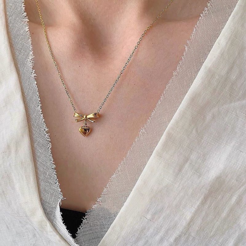 گردنبند طلا پاپیون