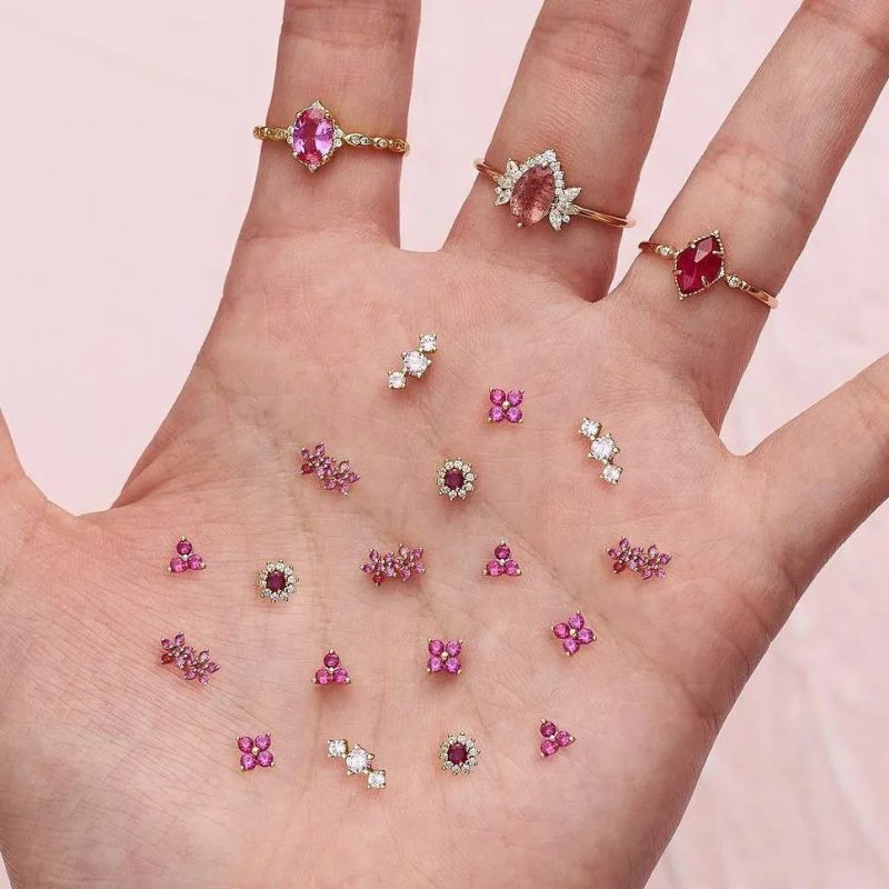 گوشواره طلا دوگل