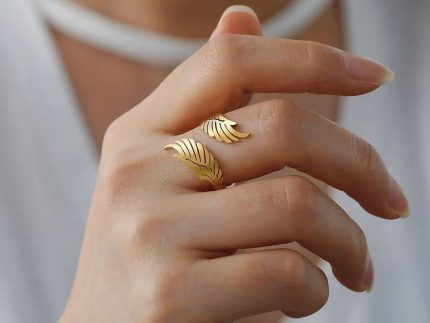 انگشتر طلا بال