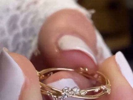 انگشتر طلا پیچ