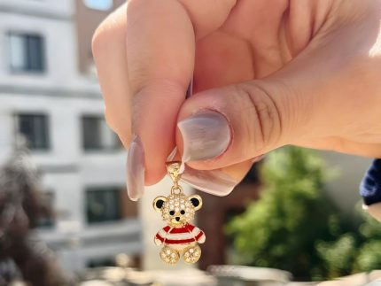 آویز طلا تدی