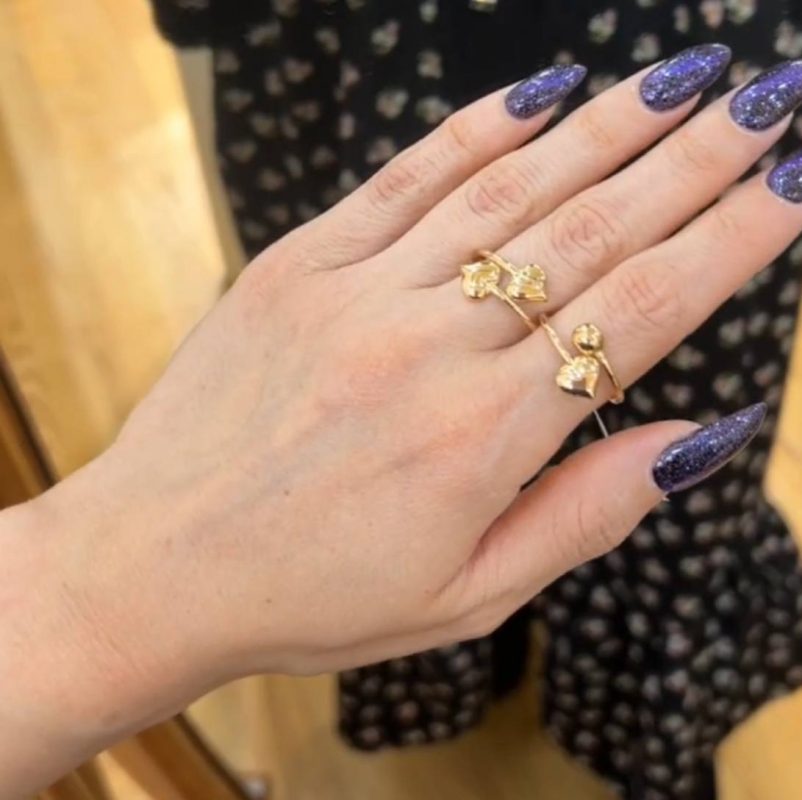 انگشتر طلا قلب